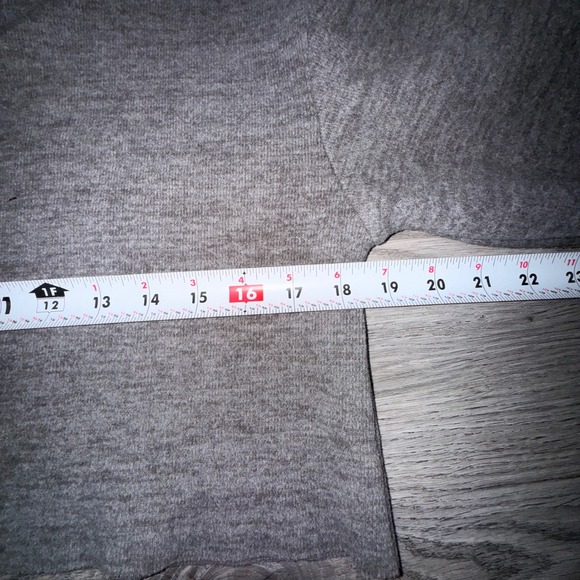 ZARA Knit 2pc Skirt Set Womens S Gray Cropped Sweater Midi Skirt Minimalist - Picture 9 of 10